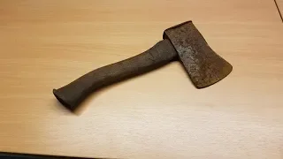 Rusty Old Axe / Hatchet Restoration