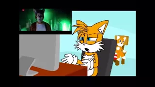 Tails Reacts To:What does The Fox Say?(My  VoiceOver)