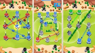Tower War All Levels Gameplay Android, iOS Game Level #455-#467