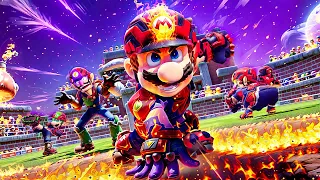 MARIO, LUIGI, WARIO, WALUIGI - WINNER? or LOSER? Mario Strikers Battle League CUP BATTLES