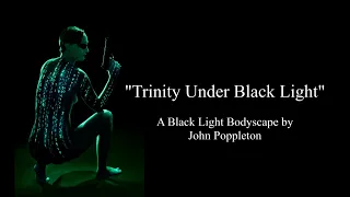 UV Body Painting - "Trinity Under Black Light"