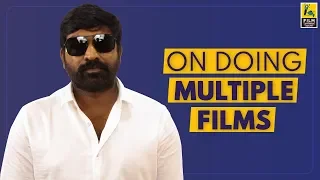 Vijay Sethupathi On Doing Multiple Films | Baradwaj Rangan