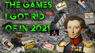 The Games I got rid of in 2021