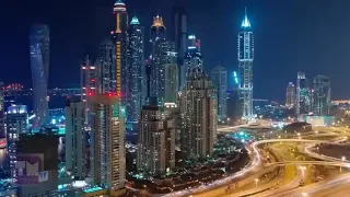 on night dubai video gan