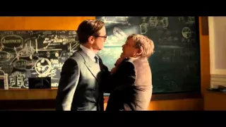 Kingsmen - Professor blows up his head scene