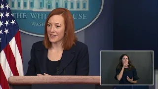 01/29/21:  Press Briefing by Press Secretary Jen Psaki