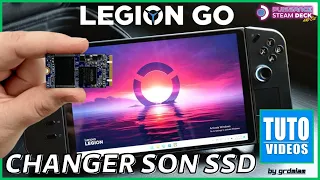 🛡️LEGION GO: Changer son SSD (Prenez plutôt une extension de SSD, plus rapide)