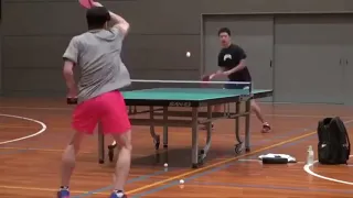 Chuang Chih-yuan Training | Table Tennis Legends