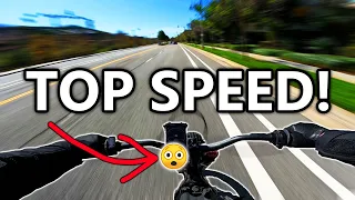 INSANE 72v Sur Ron ebike Top Speed!