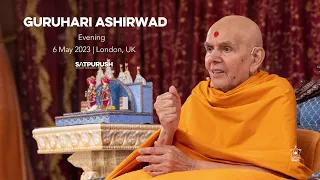 Guruhari Ashirwad, 6 May 2023 Evening, London, UK