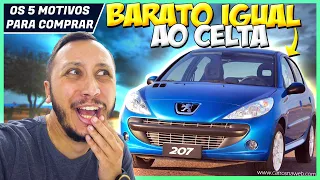 5 MOTIVOS PARA COMPRAR O PEUGEOT 207