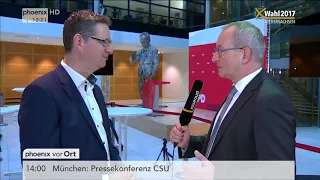 Thorsten Schäfer-Gümbel zur Landtagswahl in Niedersachsen am 16.10.17