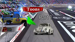 Toons (Cars) Part 1 Dinoco 400