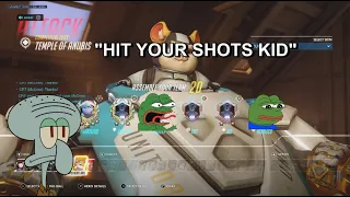 TILTED DPS Player Blames Diamond Support (Overwatch Competitive Toxicity)