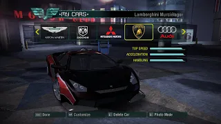 Need for Speed: Carbon — Lamborghini Murciélago (Wolf)