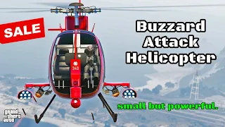GTA Online Most Popular Helicopter | Buzzard Attack Chopper Review & Customization | Weaponized Heli