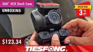 Unbelievable Result One Camera, 360° Dash Cam 🚘 TiESFONG M10max