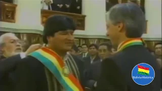 El inicio y la despedida del Presidente Evo Morales Ayma (Audio Savia Andina)