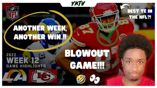 Los Angeles Rams vs. Kansas City Chiefs Reaction | NFL Week 12 2022 FULL GAME HIGHLIGHTS