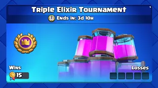 #1 Deck for Triple Elixir Tournament 15-0 - Clash Royale