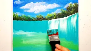 KING ART  N  573    WATERFALL  STEP BY STEP