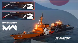Dangerous🚨 BRAHMOS-||  Its Very Effective Most popular in Modern Warships- JS Akizuki Ship Built