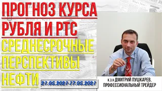 Прогноз курса рубля и РТС | Среднесрочные перспективы нефти