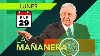 La conferencia mañanera del 29 de enero | En vivo