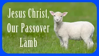 Jesus Christ, our Passover lamb • Exodus 12:1-14 • Philip Swann • LFEC.org