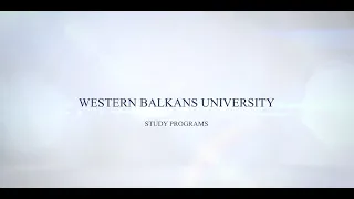 Explore all study programs offered by Western Balkans University