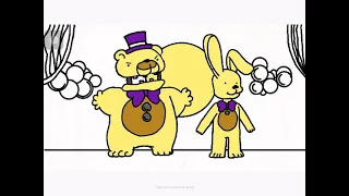 This is why spring Bonnie stopped talking to Fred bear(Flipaclip)