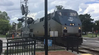 Amtrak and Sunrail railfaninng in winter park