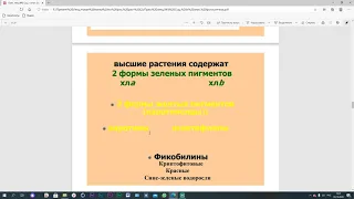 Лекция №3 по физиологии растений для обучающихся 2 курса направления подготовки 35 03 07 и 35 03 01