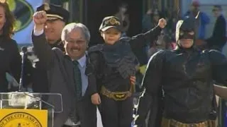 Batkid: Boy who battled cancer becomes superhero for the day and gets a mention from Obama