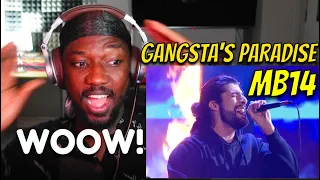 MB14  - Gangsta's Paradise Beatbox Loopstation cover | REACTION