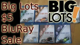 BIG LOTS Blu-ray best deal ever!  STAR TREK MOVIES