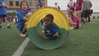 Special Olympics puts on Little Feet Meet event