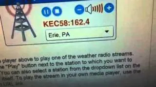 NOAA Weather Radio EAS #43: Severe T-Storm Warning