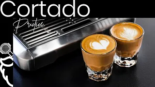Cortado Coffee Practice with Sage Barista Express