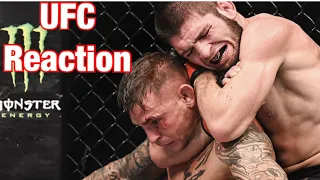 UFC fighters React to Khabib win vs Dustin poirier