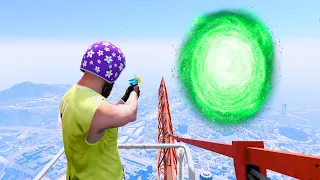 GTA 5 Random Portals #20 (High Building/Secret Mission/Ragdolls)