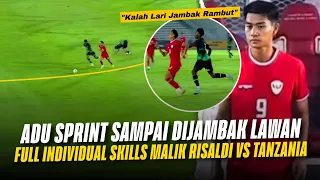 Debut Malik Risaldi di Timnas Indonesia !! Full Skills Malik Risaldi vs Tanzania