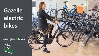 "Probably the most comfortable electric bikes we have" - Gazelle Electric Bikes at Energise E-bikes