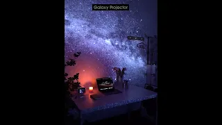Galaxy Star Projector Night Light Planetarium with Time Setting, Lighting Effects and 360° Rotatable