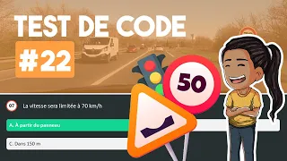 Test code de la route 2023 - Série #22 - 10 questions🚦