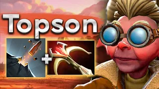 Снепфаер с критами это сила! Топсон как всегда - Snapfire Topson 7.33 DOTA 2