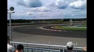 Виталий Петров демонстрационный заезд Moscow Raceway