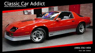 Test Drive ONLY 30,231 miles 1985 Camaro Z28  T-Top SOLD Classic Car Addict