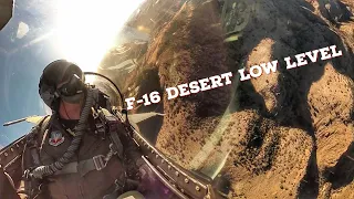 Fighter Jet Low Level Flying - Cockpit Gopro View