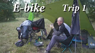 SOLO E-bike Camping | RELAX to Nature ASMR. Trip1 #ukraine